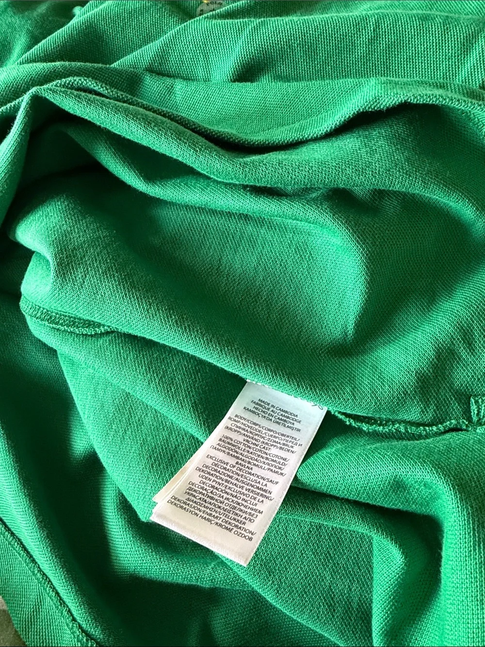 NWT POLO RALPH LAUREN Embroidered-Logo Polo Shirt Green Logo XXL